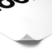 Sperren und Feststecke Poster (Ecke)