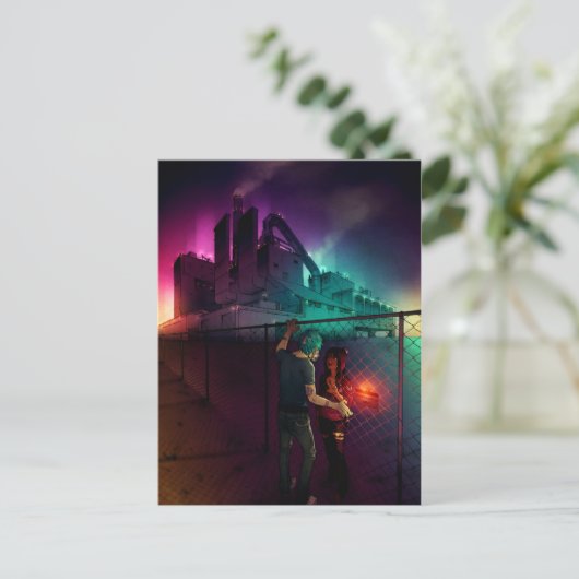 Sperrgebiet Postkarte (Stehend Vorderseite)