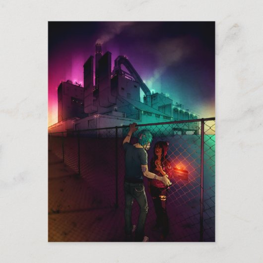 Sperrgebiet Postkarte (Vorderseite)