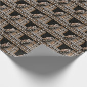 Sperrschale im Barrierefenster Geschenkpapier (Ecke)