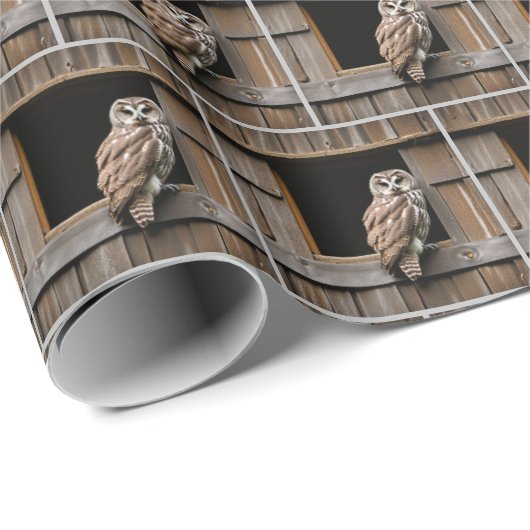 Sperrschale im Barrierefenster Geschenkpapier (Rolleneckpunkt)