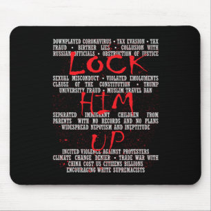 Sperrt ihn ein Anti-Trump Mousepad