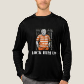 sperrt ihn ein Tri-Blend shirt (Vorderseite)