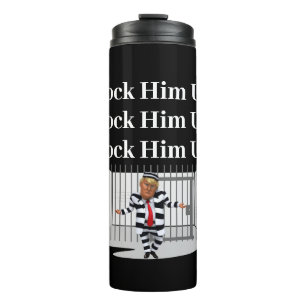 Sperrt ihn ein Trump Thermal Tumbler Thermosbecher