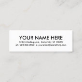 sperrt. mini visitenkarte (Rückseite)