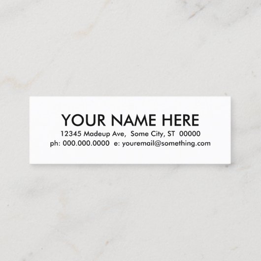 sperrt. mini visitenkarte (Rückseite)