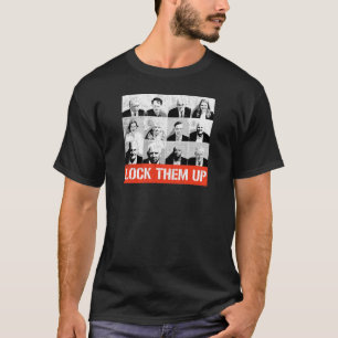 Sperrt Sie Ein: Trump Mitangeklagter Mugshots T-Shirt