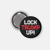Sperrt Trump ein Politisch Magnet (Vorderseite/Rückseite)