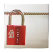 Sperrung der Liebe Fliese (Vorderseite)