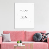 Sperrung Eingeschränkte Leinwand (Insitu (Wohnzimmer))