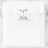 Sperrung Enforcierte große Aufkleber (Tasche)