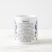 Sperry, der Ursprung, die Bedeutung und das Wappen Kaffeetasse (Mittel)