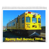 Sperry Schienen-Kalender 2013 Kalender (Titelbild)