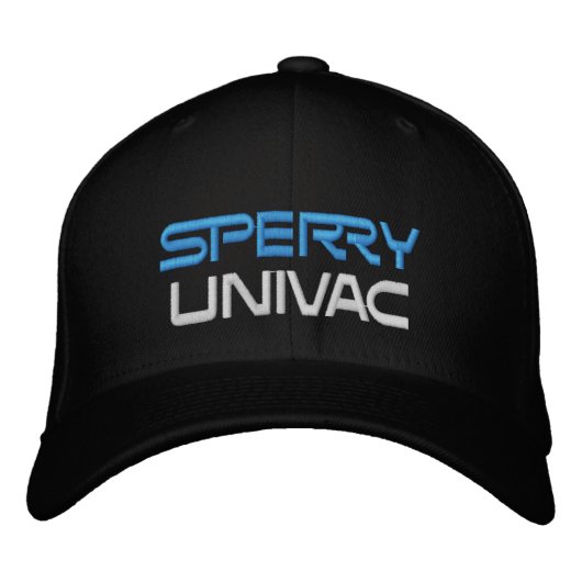 Sperry Univac Cap Bestickte Baseballkappe (Vorderseite)
