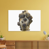 Spessartier in Matrix Leinwanddruck (Insitu (Wohnzimmer))