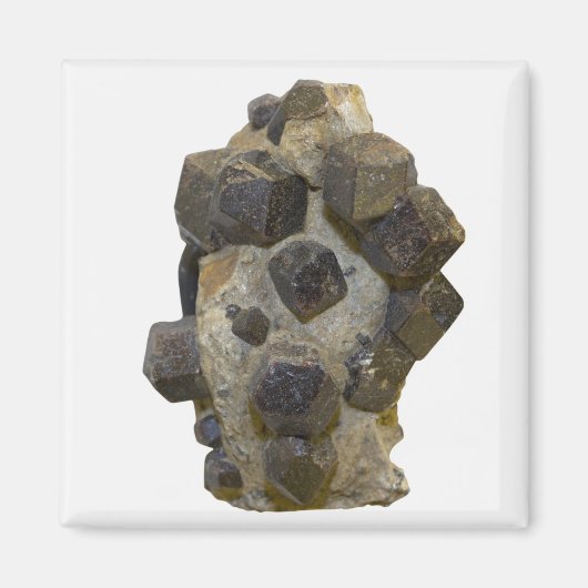 Spessartier in Matrix Magnet (Vorne)