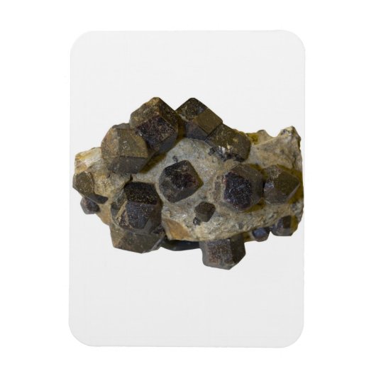 Spessartier in Matrix Magnet (Vertikal)