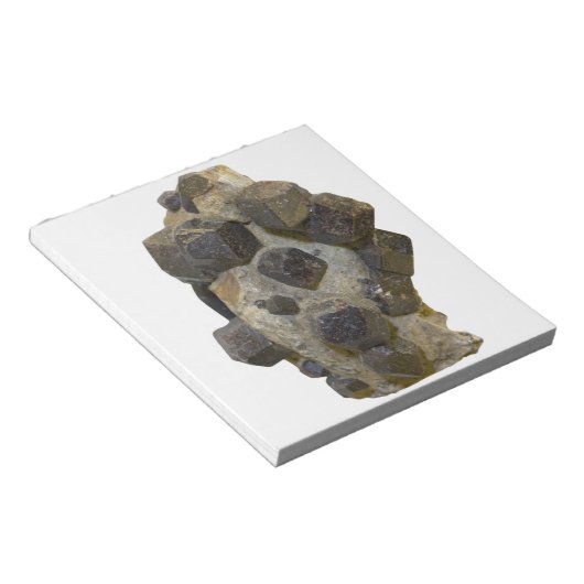 Spessartier in Matrix Notizblock (angewinkelt)