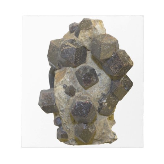 Spessartier in Matrix Notizblock (Vorderseite)