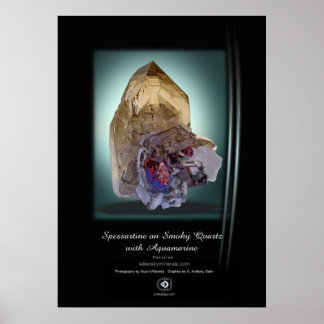 SPESSARTINE RAOKY QUARTZ POSTER