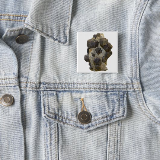 Spessartite in der Matrix Button (Beispiel)