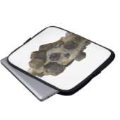 Spessartite in der Matrix Laptopschutzhülle (Vorne Knopf)