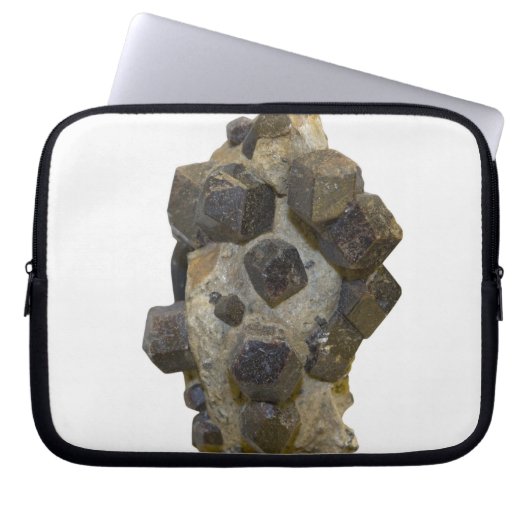 Spessartite in der Matrix Laptopschutzhülle (Vorderseite)