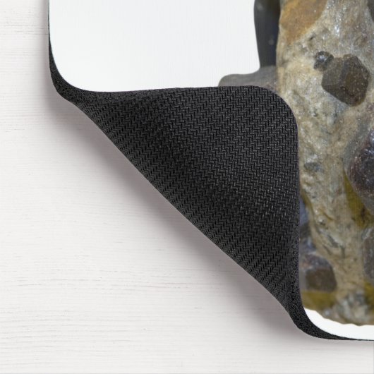 Spessartite in der Matrix Mousepad (Ecke)