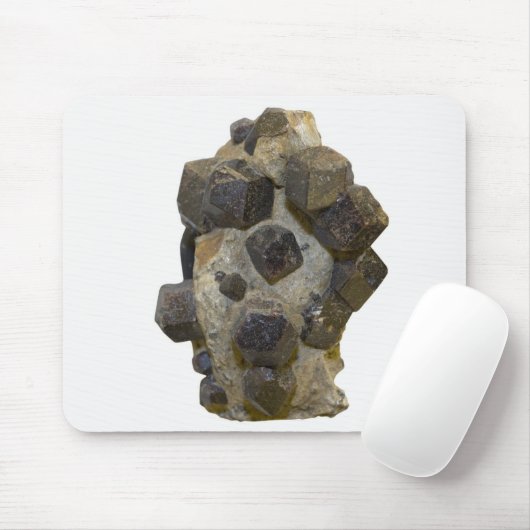 Spessartite in der Matrix Mousepad (Mit Mouse)