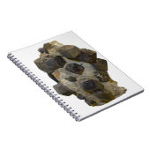 Spessartite in der Matrix Notizblock (Rechte Seite)