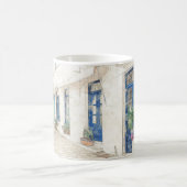 Spetses traditionell griechische Straßen, Griechen Kaffeetasse (Mittel)