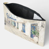 Spetses traditionell griechische Straßen Zubehörtasche (Offen)