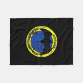 Spetsnaz Geheimdiensttruppe Fleecedecke (Vorderseite (Horizontal))