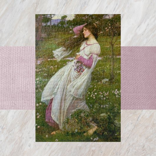 Spettinata Dal Vento von John William Waterson Puzzle