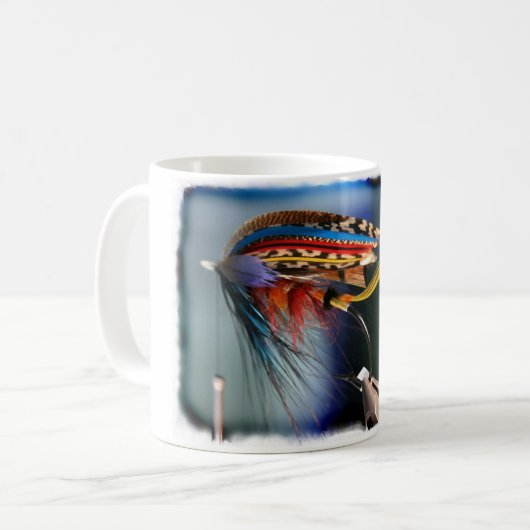 Spey Fliegen-Tasse Kaffeetasse (Vorderseite Links)