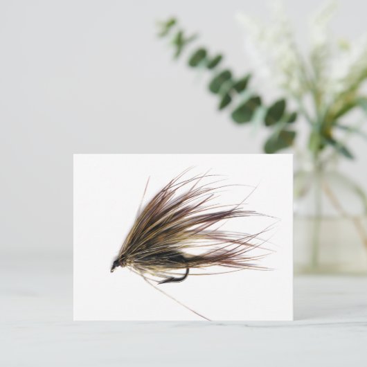 Spey Fly Postkarte (Stehend Vorderseite)