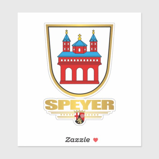 Speyer Aufkleber (Blatt)