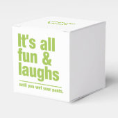 Spezial-Gefälligkeitsbox für FUN & LAUGHS Geschenkschachtel (Vorderseite)