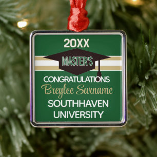 Spezial! Master-Abschluss Ornament Aus Metall