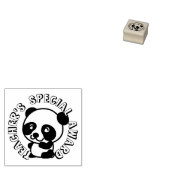 SPEZIALAUSzeichnung PANDA RUBBER BRIEFMARKE Gummistempel (Stempel)
