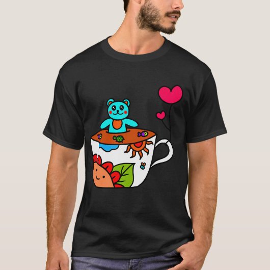 Spezialbärenkaffee T-Shirt (Vorderseite)
