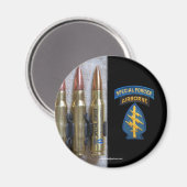 Spezialeinheiten Gruppe Magnet grüne Berets iraq v (Vorderseite/Rückseite)