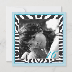 SPEZIALEVENT-EINLADUNGEN :: zebra square 1SQ Einladung
