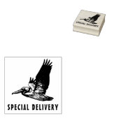 Spezialflugpelikan Gummistempel (Stempel)