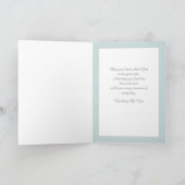 Spezialgebet für Krebspatientenkarte Karte (Innenseite)