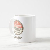 Spezialgeschenk für Herz-Kreislauf-Technologie Kaffeetasse (Vorderseite Links)