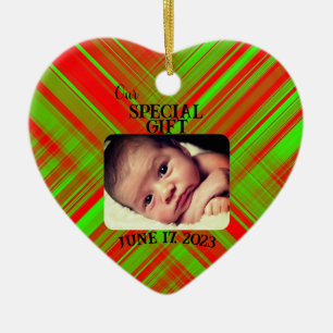 Spezialgeschenk Herz Foto Akrylische Ornamente