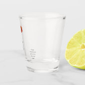 Spezialglas Blume Geburt Trommel Schnapsglas (Rechts)