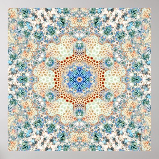 Spezialisierte Hexagram-Variation 6 Art Print Poster (Vorne)