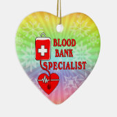 SPEZIALIST DER BLUTBANK KERAMIK ORNAMENT (Rechts)